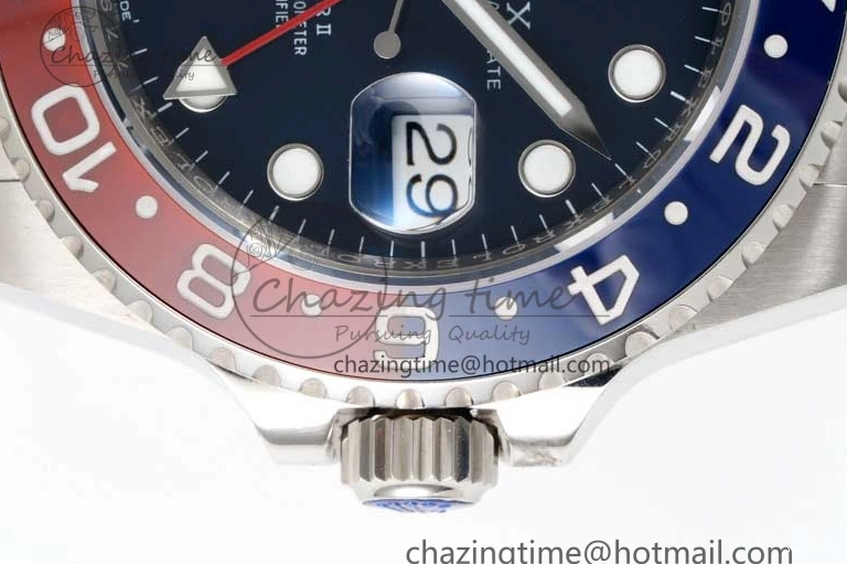 Blue CHS Edition Steel Red APSF Ceramic Dial II GMT-Master 904L 126719 Best BLRO Blue VR3285 1:1 0518